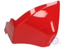Vista frontal del tapa trasera derecha Roja Vespa LX en stock
